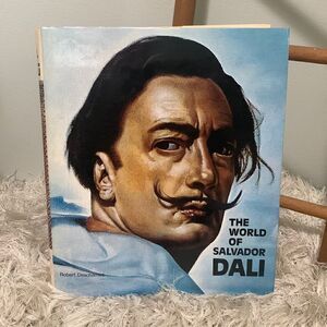 The World of Salvador Dali by Robert Descharnes 1962‎ ATIDE Art Book Vintage
